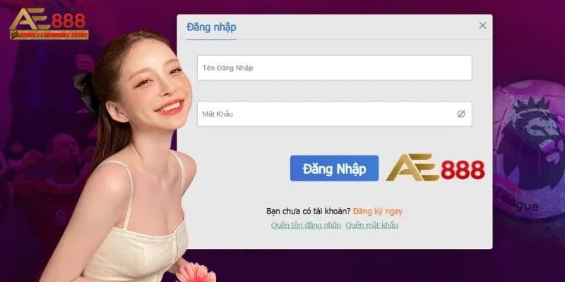 Hướng dẫn các bước đăng nhập AE888